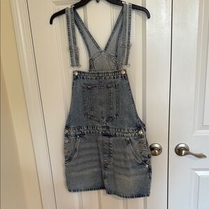 H&M Blue Denim Mini Dress